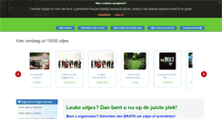 Desktop Screenshot of kieseenuitje.nl